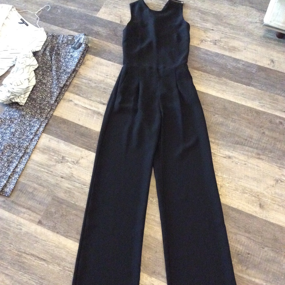 NEW Banana Republic Black Sleeveless Jumpsuit